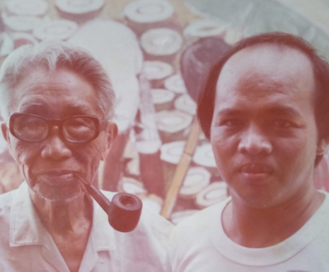 With Victorio Edades