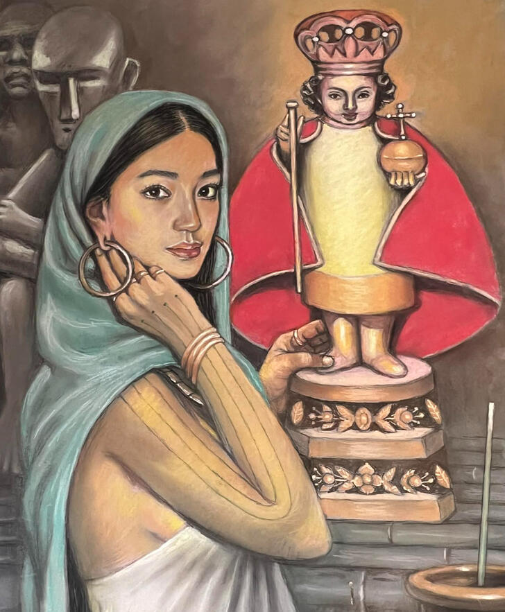 Sto. Nino and Queen Juana