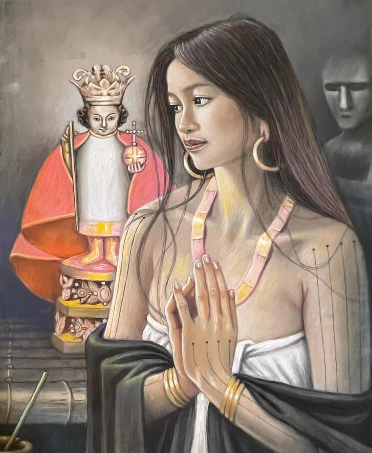 Sto. Nino and Queen Juana