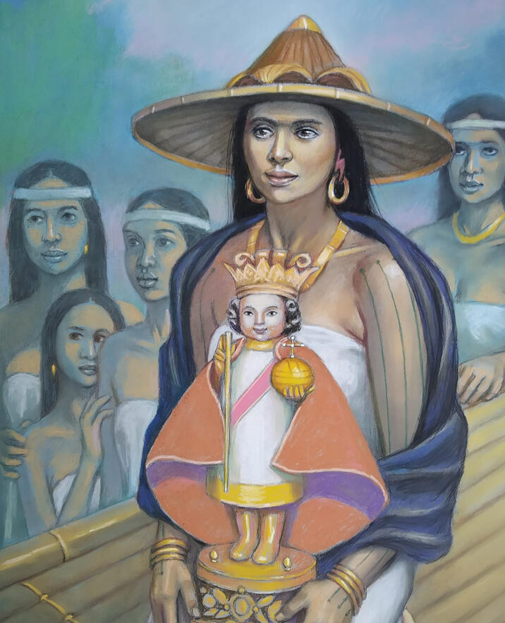 Sto. Nino and Queen Juana