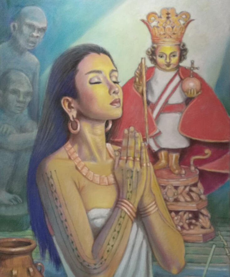 Sto. Nino and Queen Juana