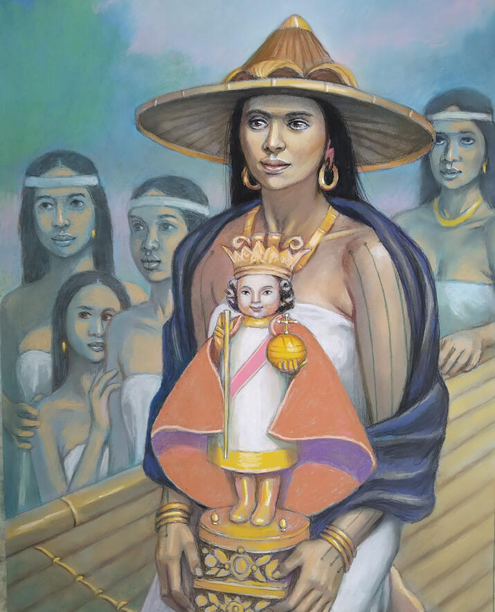 Sto. Nino and Queen Juana