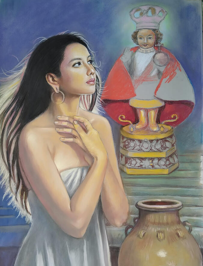 Sto. Nino and Queen Juana