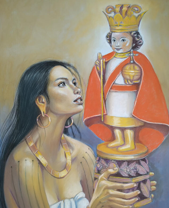 Sto. Nino and Queen Juana