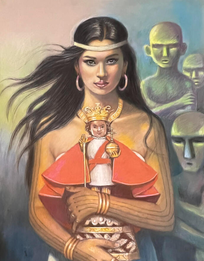 Sto. Nino and Queen Juana