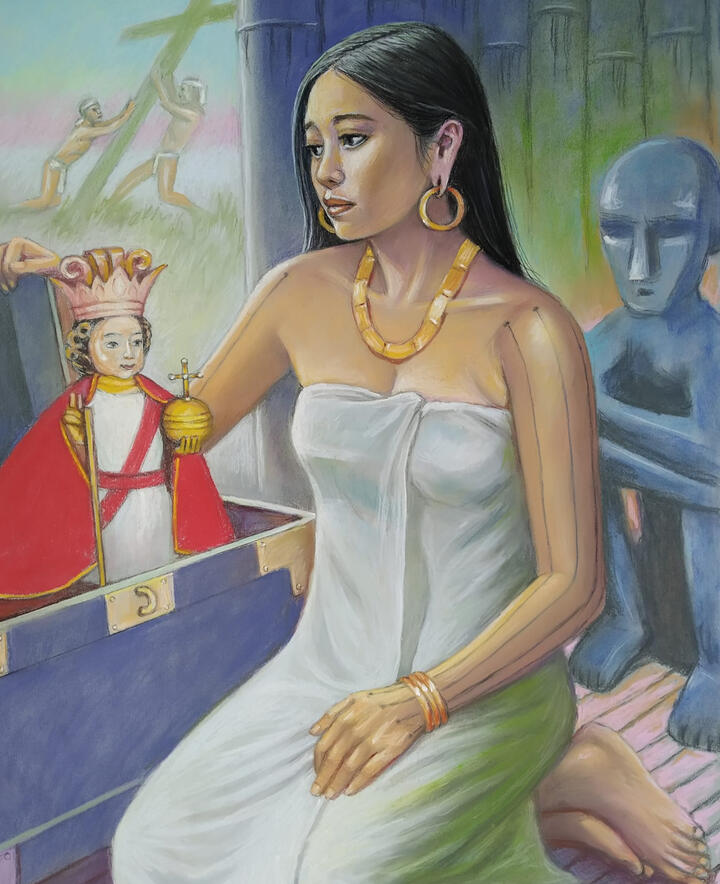 Sto. Nino and Queen Juana