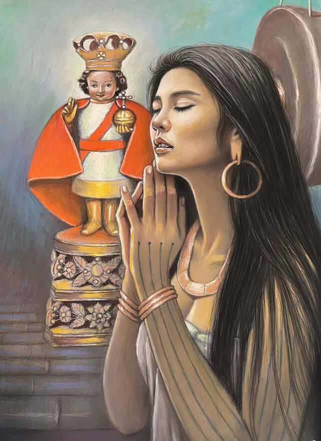 Sto. Nino and Queen Juana