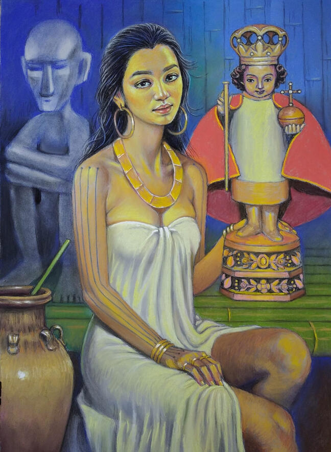 Sto. Nino and Queen Juana