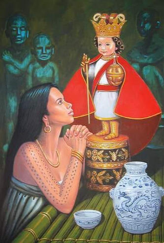 Sto. Nino and Queen Juana