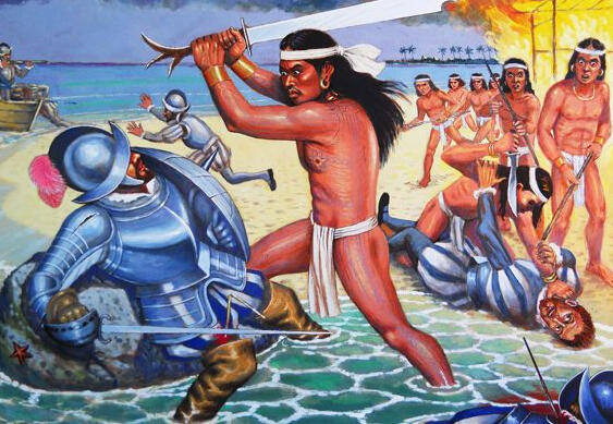 Rajah Lapu-Lapu defeats Magellan