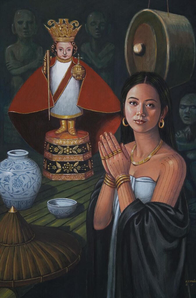 Sto. Nino and Queen Juana