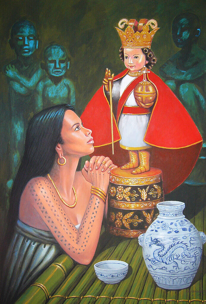 Sto. Nino and Queen Juana